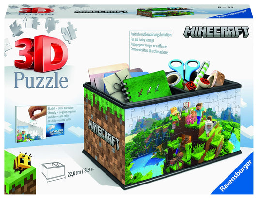 Puzzle 3D Minecraft Cutie de Depozitare Ravensburger - Default Title [ps:9f6d684e-a82d-4222-ba47-51a3cd2b8eff]