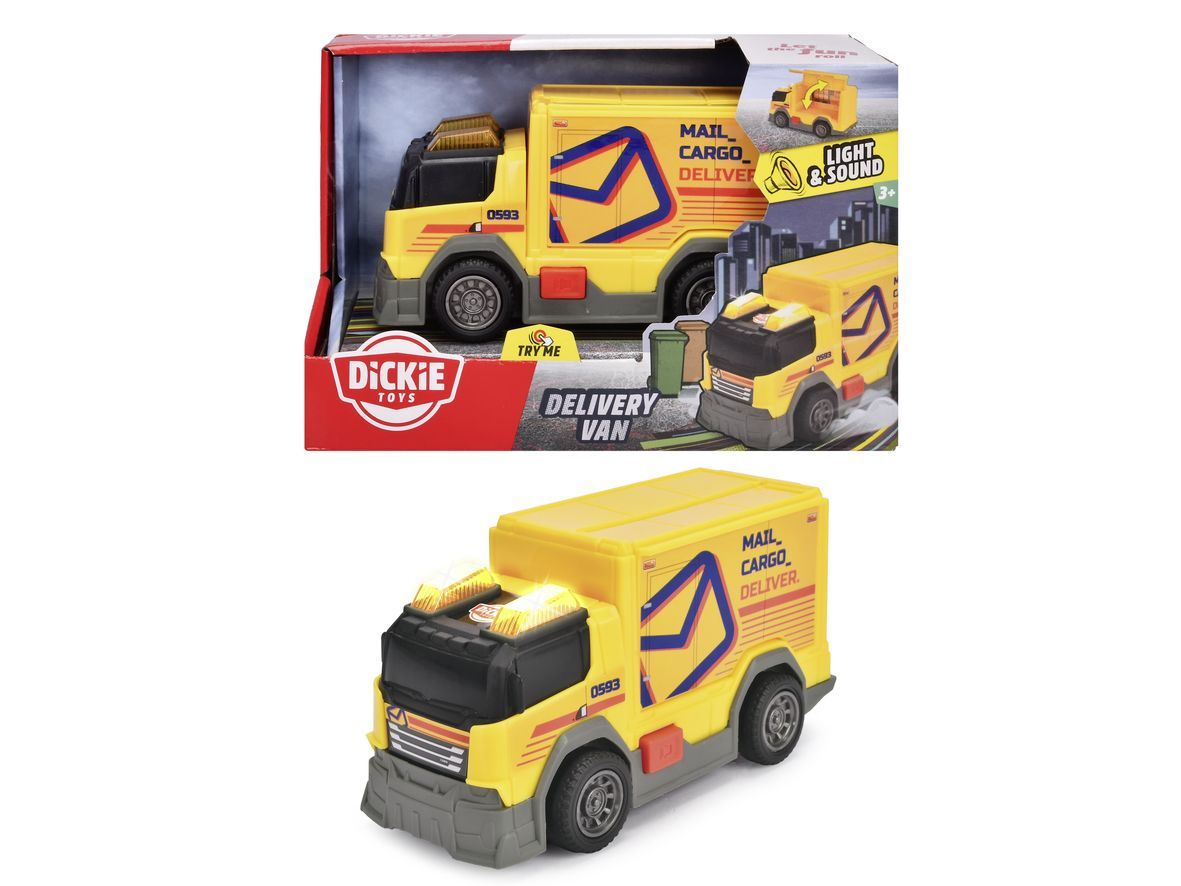 Camion de Livrare Dickie Toys cu Lumini și Sunete - Simba - Default Title [ps:d2e913e0-3027-4fab-aec4-c940ebc386f6]