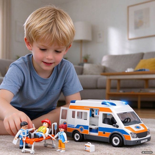 Set Ambulanță cu 3 Figurine Jumbo Sun-Lum - Default Title [ps:7400bdb2-b07e-438b-a883-69b41fc6a48c]