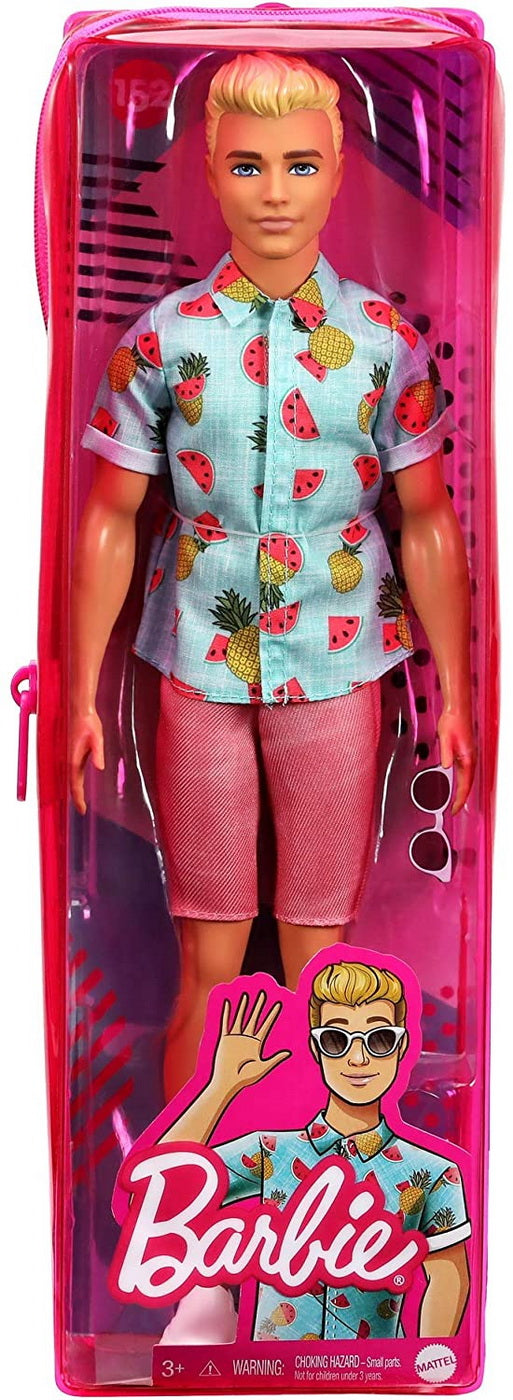 PAPUSA BAIAT FASHIONISTAS CU CAMASA SI PAPION Mattel - Tinuta lejera de vacanta [ps:9d6d2582-5efd-4e1c-931e-d1fcdae0b9a3]