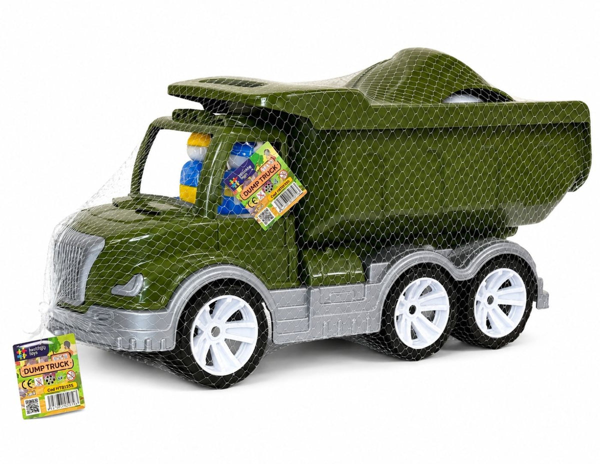 Basculantă Militară cu Cască Viva Toys - Jucărie Mașinuță - Default Title [ps:8349e64a-092d-43f6-8e46-ca972388f14d]
