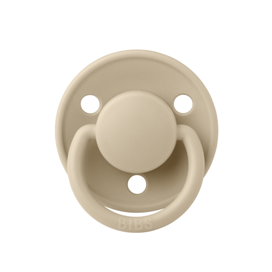 Suzeță BIBS De Lux Latex, Tetină Rotundă, 6 luni - Vanilla - Default Title [ps:6a041821-8728-4337-8520-d92e45f409a8]