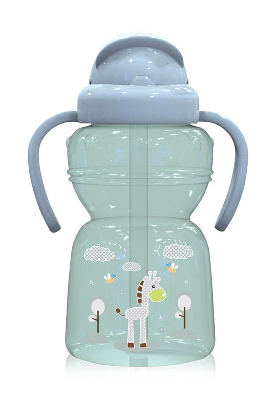 Biberon Sport Lorelli cu Pai și Mânere, 325ml, Albastru - Verde [ps:d1062563-b71c-4aa3-ab7b-643449cc6c19]