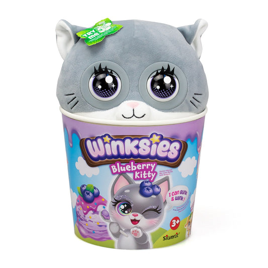 WINKSIES Blueberry Kitty, jucarie de plus, pisicuta interactiva [ps:2152ba53-ce29-4bb8-b0a6-acc9a035394f]