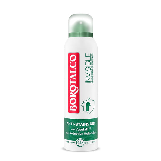 BOROTALCO Invisible Orinal Green, Antiperspirant, spray, 150 ml [ps:20a22bd2-5a3e-41a9-b751-1732b71cf077]