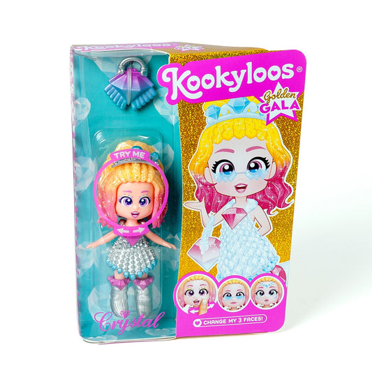 KOOKYLOOS Golden Gala Crystal, papusa [ps:81840a2d-b10c-446e-bcd1-9137c8a72b77]