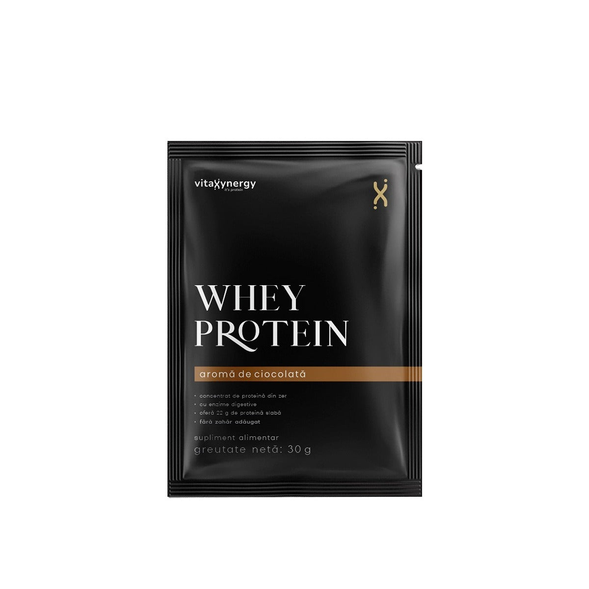 VITAXYNERGY Ciocolata, pudra proteica, monodoza, 30 g [ps:551b24a6-bd98-49ca-800d-8da324c0938a]