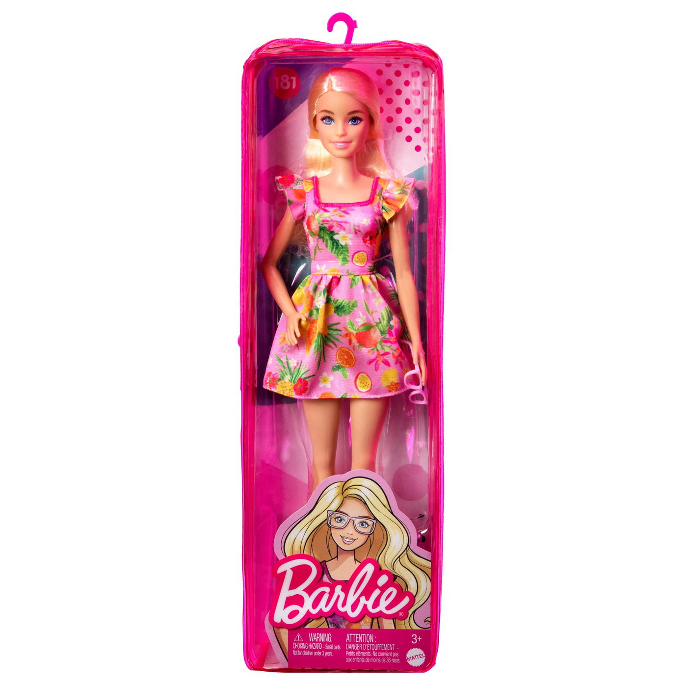 PAPUSA BARBIE FASHIONISTA BLONDA CU OCHELARI [ps:ae8211ba-4214-40ca-b68b-4396a1c8148e]