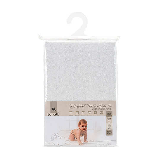 Husa Protectie Saltea Impermeabila Lorelli, 60x120 cm, Alb - Default Title [ps:834fd930-e97c-46cb-afee-04fc8c47c697]