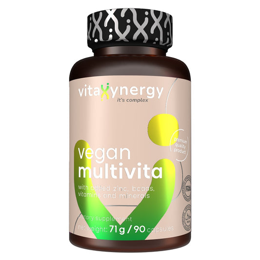 VITAXYNERGY Multivita, supliment alimentar, vegan, 90 capsule, 1 buc [ps:590d4604-8890-4254-9b6e-aa64f1d54ca9]