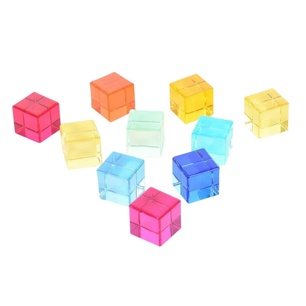 Gem Cube - Set 10 Cuburi Acrilice Tickit | Jucării Creative - Default Title [ps:49065f59-520b-415c-bc19-45e1b26e453f]