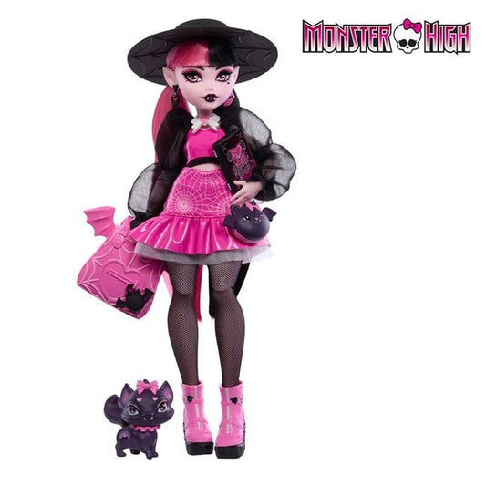 Papusa Monster High Draculaura cu Animal & Accesorii - - Default Title [ps:0e004a83-3bdd-45e5-87d4-ab8b46d84b84]