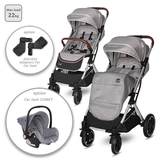 Cărucioar Lorelli Storm, 0 luni - 4 ani, Opaline Gri - Opaline Grey [ps:2ccbe168-e8f7-4c11-9a1e-30265a5a66da]