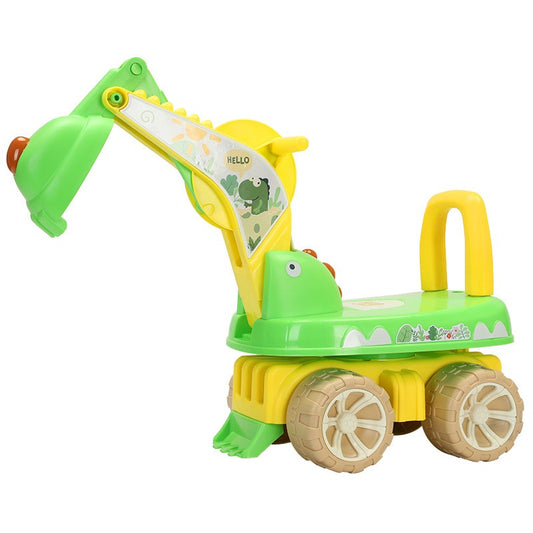 Excavator Copii Flippy, 1-3 Ani, Muzică și Lumini, Galben - Verde [ps:43d7368b-bf2c-4ac4-b3b7-fbdd1bafd12f]