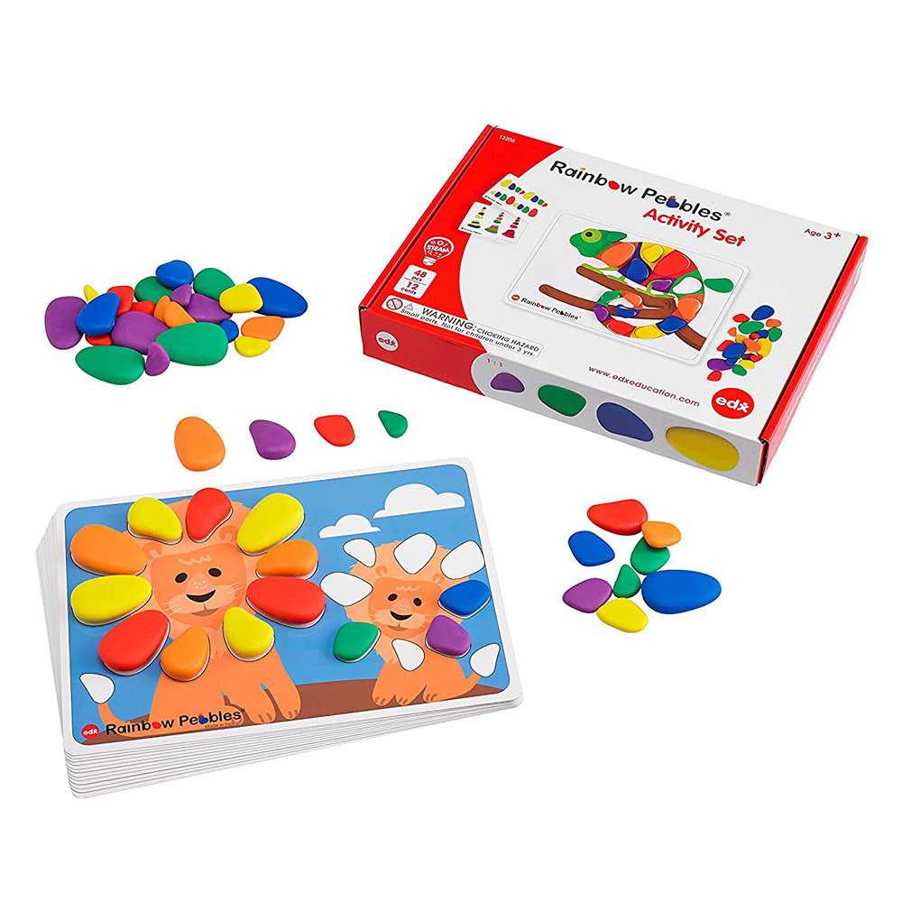 Rainbow Pebbles Edx Education - Pietricele cu Carduri - Default Title [ps:6ba5fa6c-e640-4729-b1c8-2add825ff8b8]
