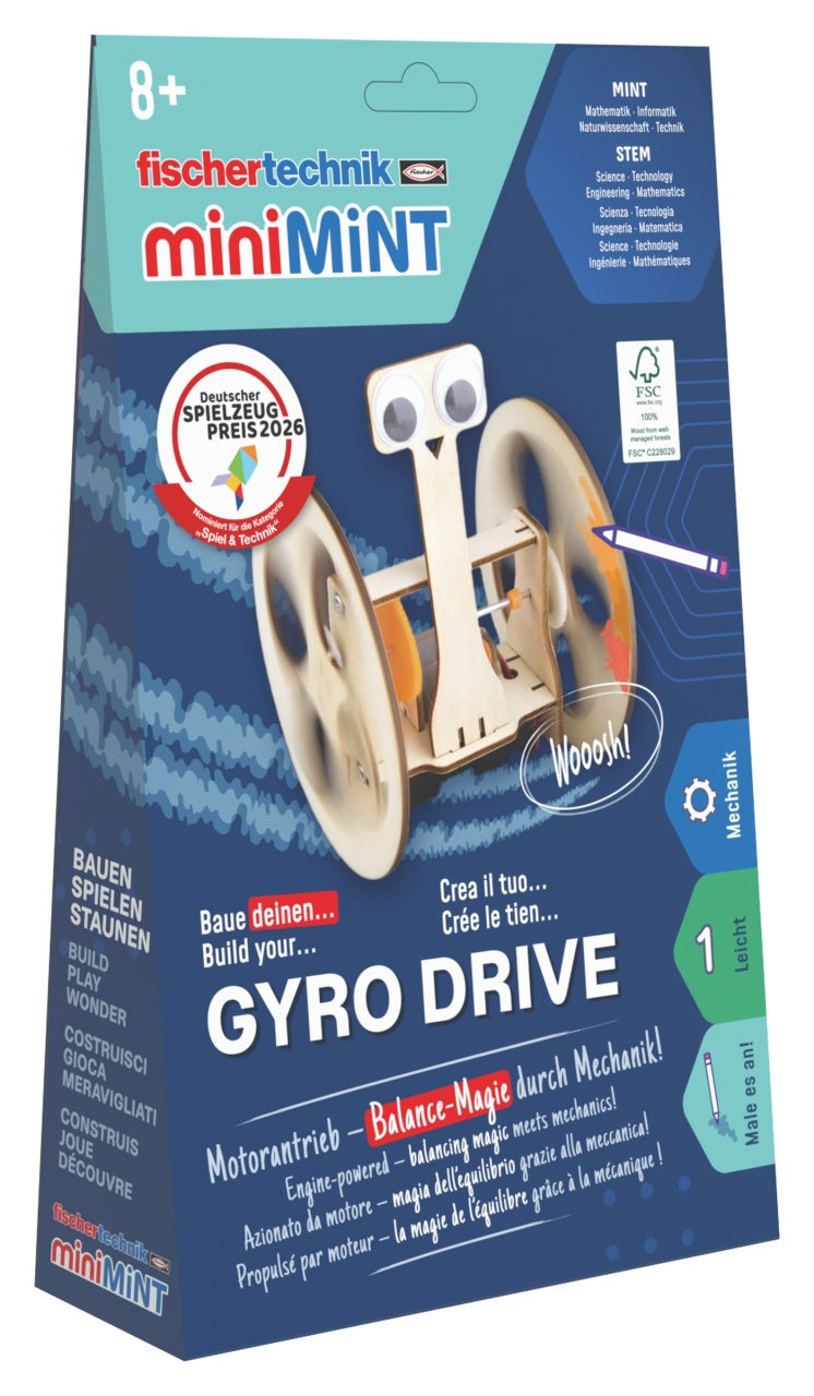 Robot Echilibrist miniMINT Gyro Drive Fischertechnik - Default Title [ps:b022ebb7-d34d-474a-8c18-9524e45555bc]