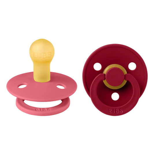 Set 2 Suzete BIBS Colour Latex, Tetină Rotundă, 0 luni - Default Title [ps:ace9ee51-8814-40bf-99ed-a7cfb6622209]