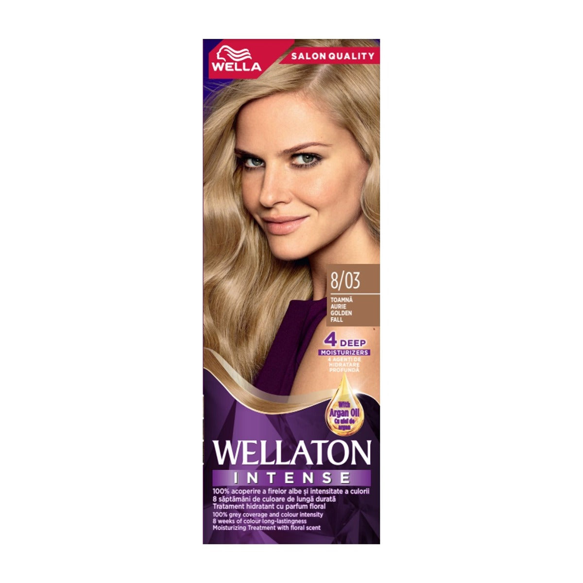 WELLATON Intense, vopsea de par, nuanta toamna aurie, nr 8/03 [ps:fc0b7705-50c9-430f-841d-e7f232ba6962]