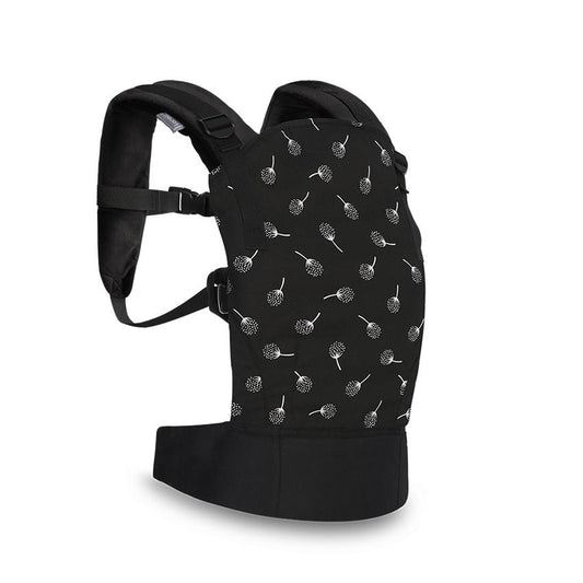 Marsupiu Ergonomic Lorelli Wally, Bumbac, Grey - Black [ps:198ca668-5777-4a25-bf16-d85f190122ed]