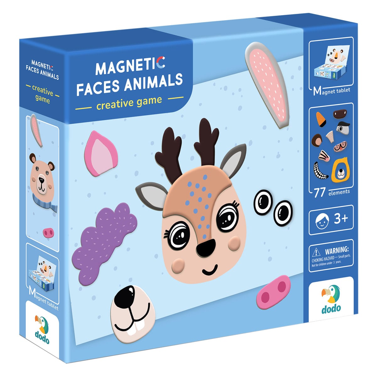 Set Magnetic Animăluțe Amuzante Dodo Toys - 77 Piese - Default Title [ps:85def976-7d5a-487d-a694-2722cb29dcca]
