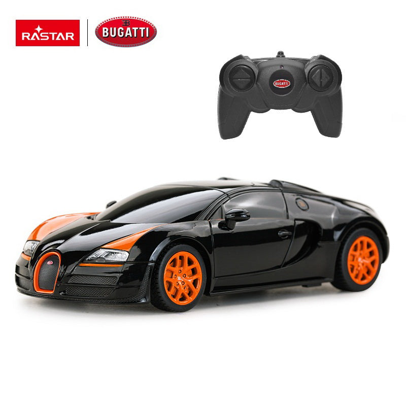 MASINA CU TELECOMANDA BUGATTI GRAND SPORT VITESSE NEGRU - Negru [ps:dcf1209a-5ab2-45ae-b46f-aa98e955b472]