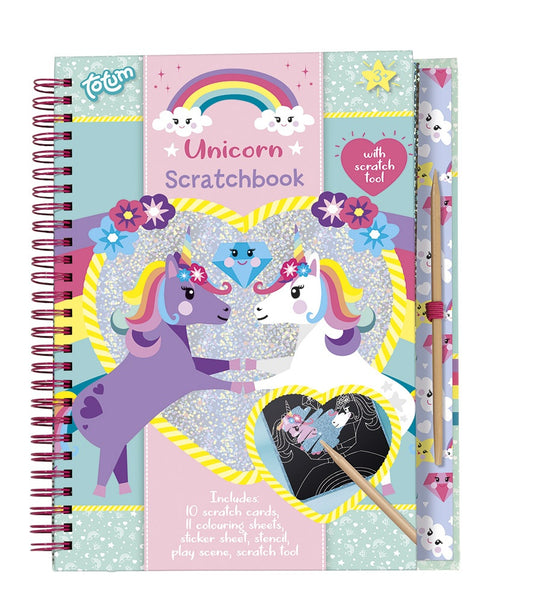 Set creativ de razuit si colorat cu unicorni Totum - Default Title [ps:090ad329-84cb-4c4d-a4fa-7cec70c7b1bd]