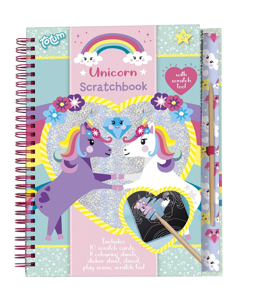 Set creativ de razuit si colorat cu unicorni Totum - Default Title [ps:090ad329-84cb-4c4d-a4fa-7cec70c7b1bd]
