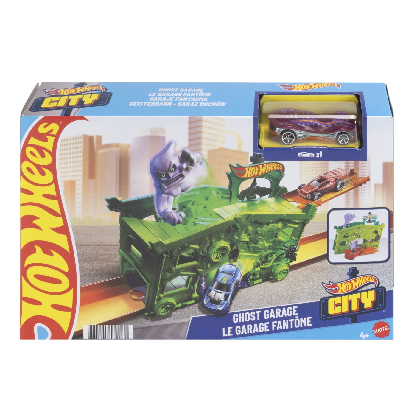 HOT WHEELS CITY SET DE JOACA GARAJUL FANTOMA Mattel - Default Title [ps:6af19071-202e-4e55-bf5a-a62abb2ae0f7]