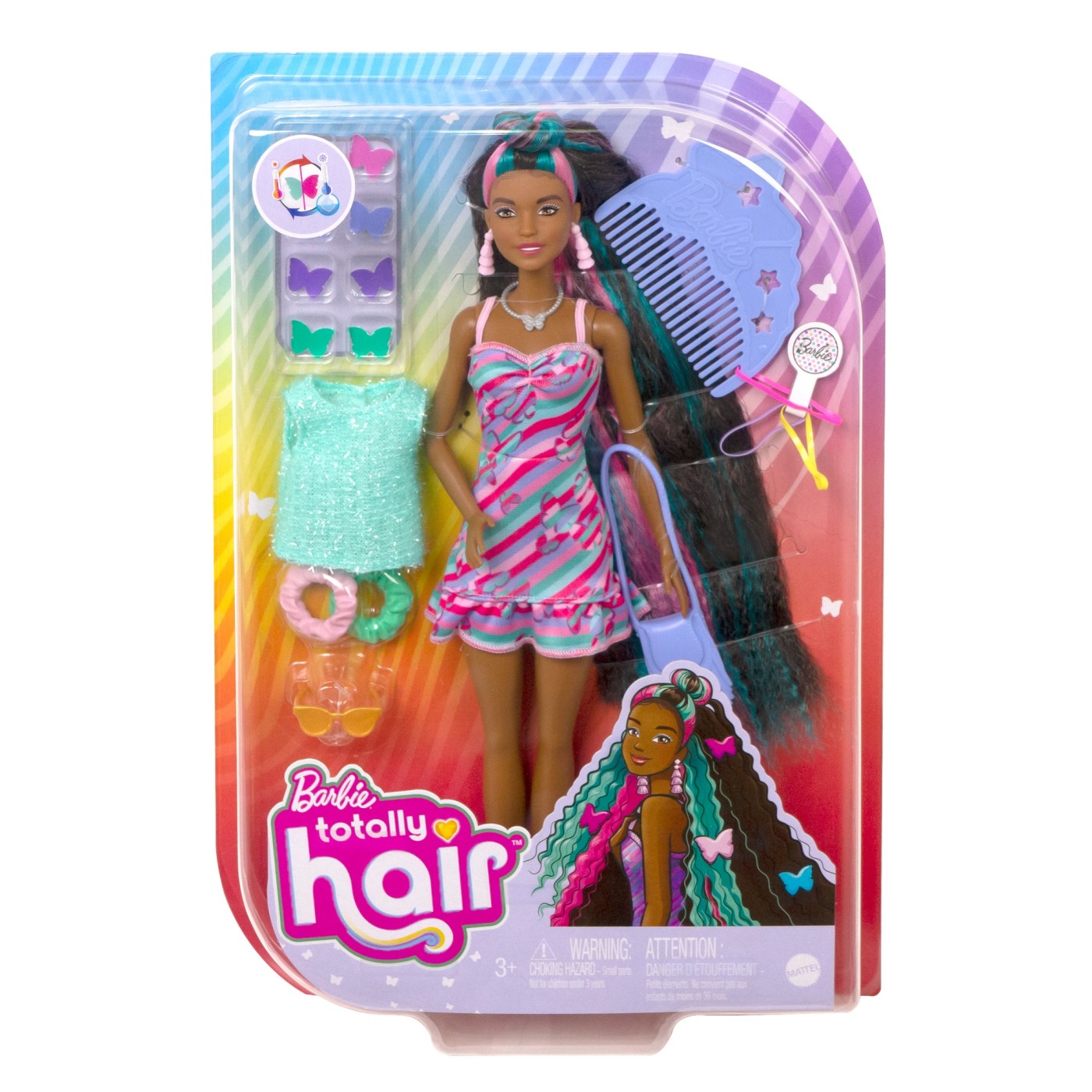 BARBIE TOTALLY HAIR PAPUSA BARBIE CURCUBEU [ps:1663fdef-61c8-4f86-a99d-ec9e4217a85d]