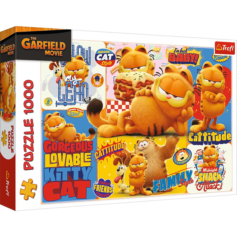 Puzzle Trefl 1000 Piese - Aventurile lui Garfield - Default Title [ps:6f0d291f-ee51-45df-9bb6-c48b483acc19]