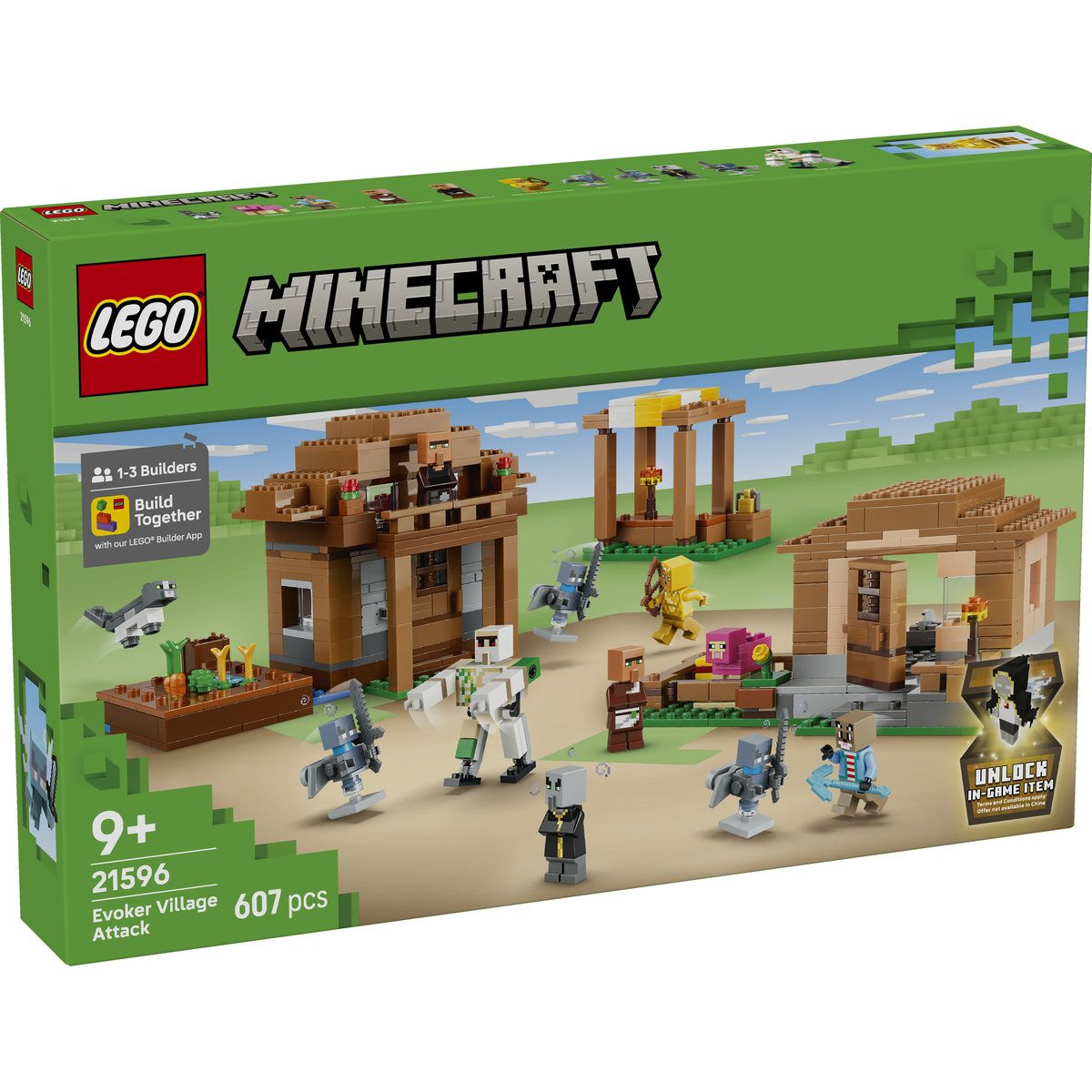 LEGO Minecraft Atacul Evocatorilor asupra Satului 21596 - Default Title [ps:0e403ce6-cff9-47c0-b372-ab026aaecbfa]