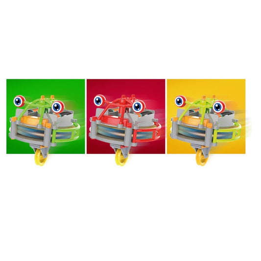 Jucărie Circuit Broscuța pe Monociclu Flippy, Verde - Galben [ps:82fe8fe1-e860-49b6-8ce7-3d0cde126a1a]