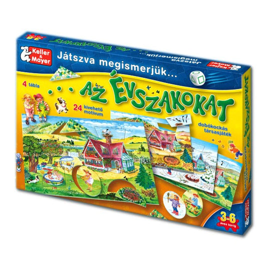 Puzzle Sezoanele Keller & Mayer - Învățare prin Joc - Default Title [ps:794374e4-8045-4bcd-9bff-78146c5594de]