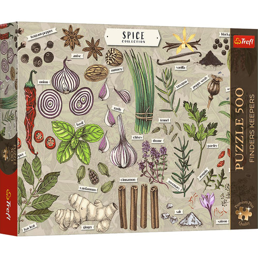 Puzzle Trefl 500 Premium Plus Condimente - Calitate - Default Title [ps:e46831a8-45a3-4e70-b870-43f88b6dfc24]