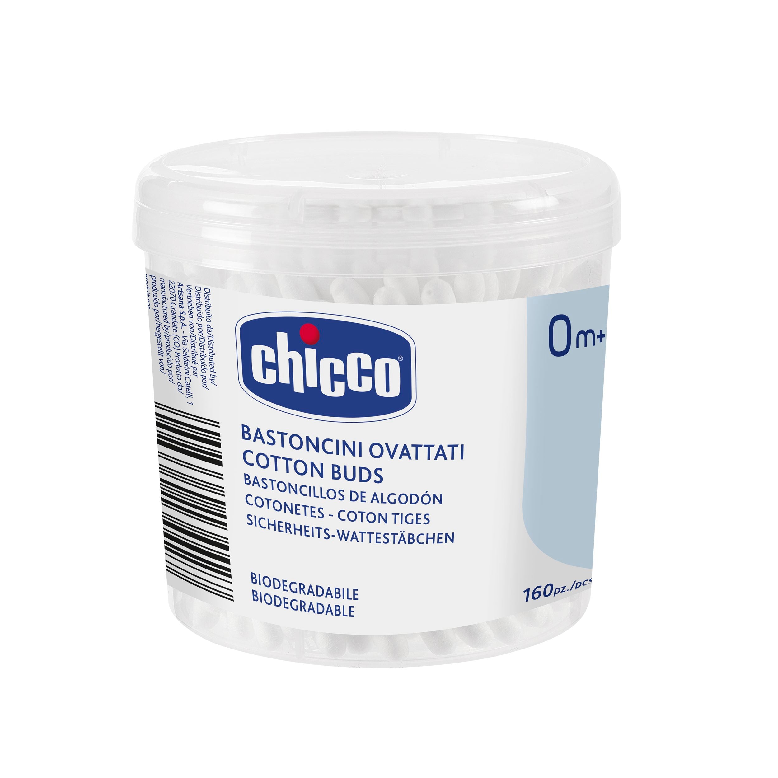 Betisoare igiena Chicco 160 buc, 0luni+ - Default Title [ps:8a07c4e6-e7c2-4380-9e8c-10ea63408dcf]