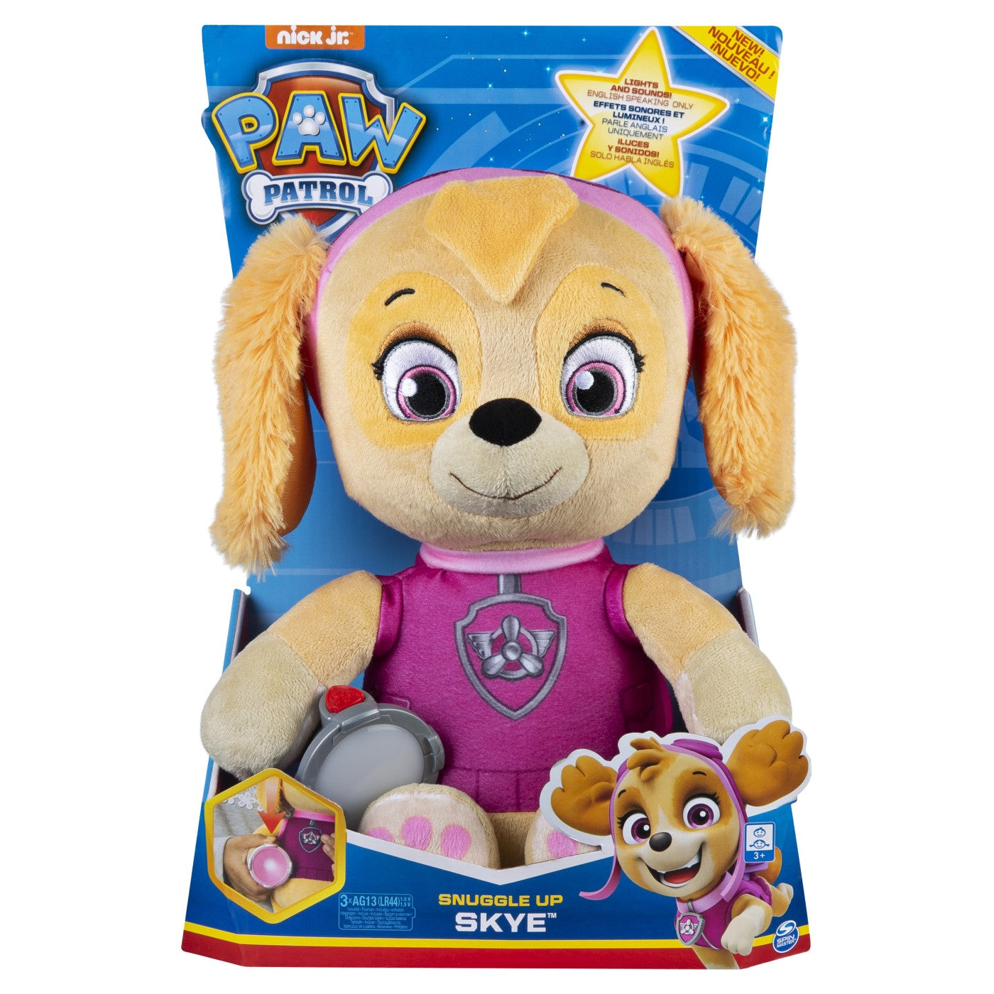 PATRULA CATELUSILOR PLUS SNUGGLE UP SKYE CU BURTICA - Skye [ps:30aadd83-9dd4-43e7-9334-a10315dba570]