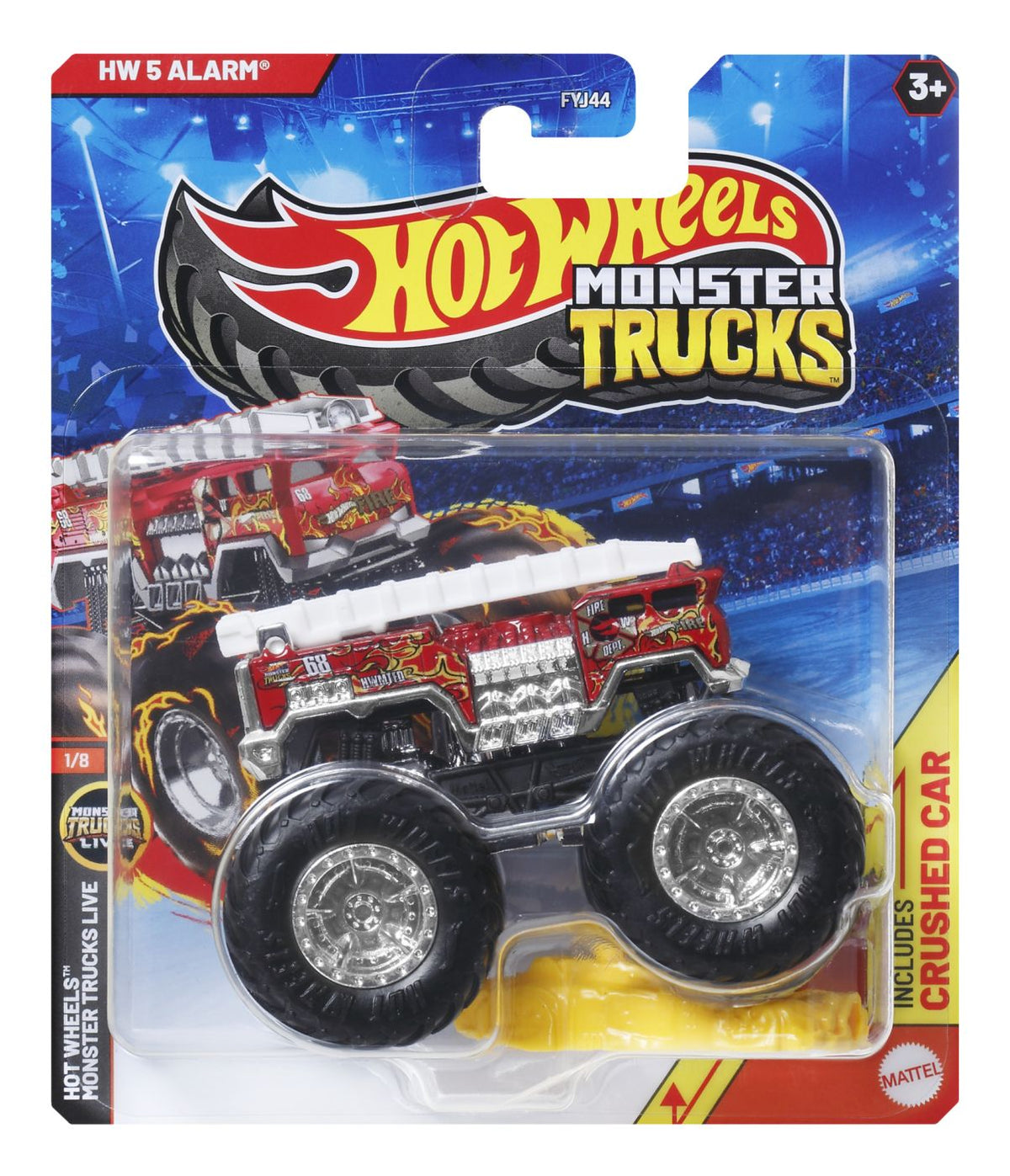HOT WHEELS MONSTER TRUCK MASINUTA SCRATCH ATTACK SCARA - 5 Alarm [ps:06825ee0-7c17-4caf-a162-590f060b5bf7]