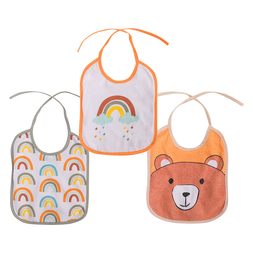 Set 3 Bavete Lorelli Bumbac și PEVA, Fetițe - 23x20 cm - unisex [ps:3757a272-a0d2-49ce-8138-0a70d220f096]