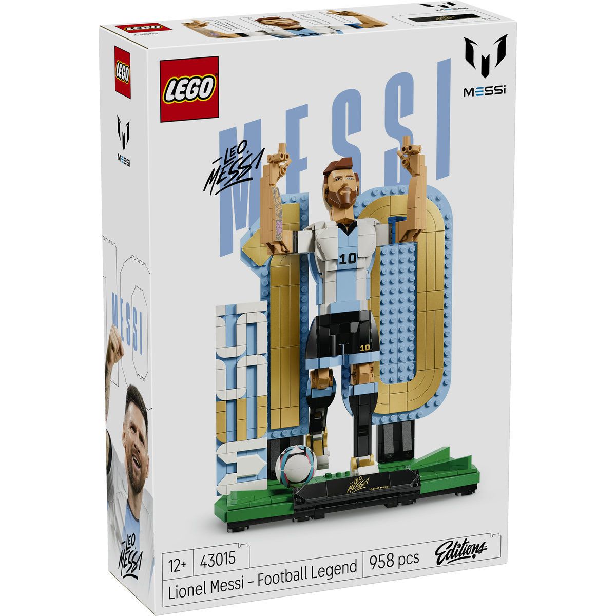 LEGO EDITIONS LIONEL MESSI LEGENDA A FOTBALULUI 43015 - Default Title [ps:a6d32cdb-4dd9-49ab-b59a-7b43700e1782]