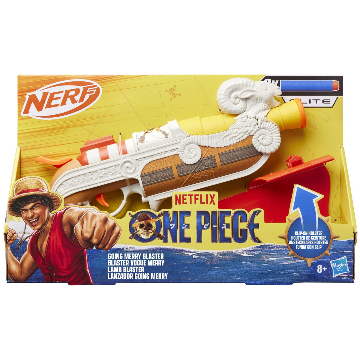 Nerf Blaster Elite One Piece Going Merry - Hasbro - Default Title [ps:55918a8e-8e2e-4e7b-b484-e0c49b5487b6]