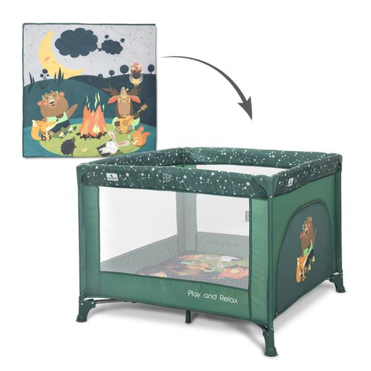 Tarc Joaca Lorelli Play N Relax, Grey Adventure, 100x100x75 - Green Night [ps:87c9e16a-825e-480b-9a9d-18697f2fed57]