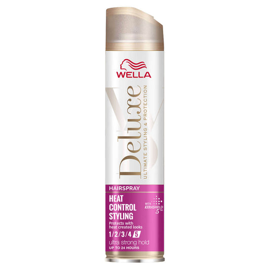 WELLA DELUXE Heat Protection Styling, fixativ pentru coafat, cu fixare foarte puternica, 250 ml [ps:c2cfd60c-e22f-4680-8feb-44ea964c281e]