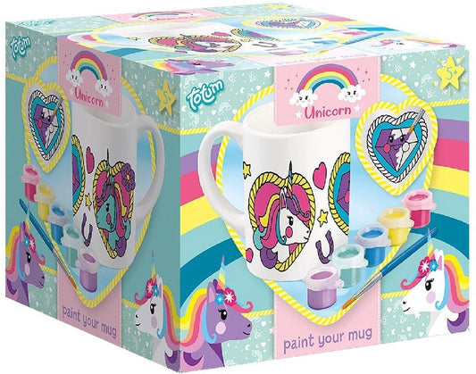 Set Creativ Cana de Pictat cu Unicorni Totum - Fată [ps:e4665e57-f76f-426e-8843-9314ef9bceda]