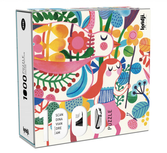 Puzzle 1000 piese Vis scandinav, Londji [ps:e754de5b-2ce6-47a6-8b2a-c9d891d6faef]