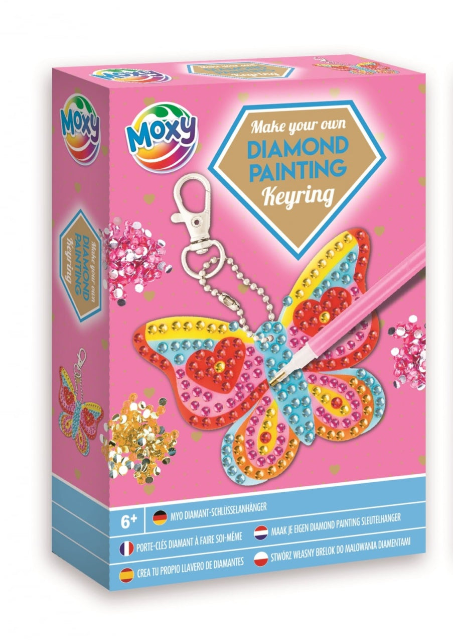 Set Breloc Diamond Paint Fluture Grafix - DIY pentru Copii - Default Title [ps:c28d7127-ea9a-43bd-a719-1719381bfb06]