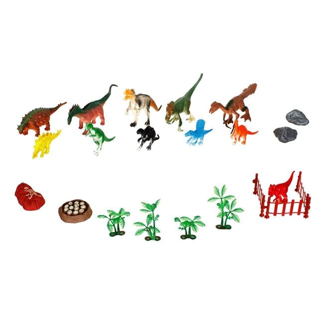 Set Dinozauri din Plastic Jumbo - 42 Piese | Jucării Rol - Default Title [ps:6eaa48d3-1807-4717-8457-3d14d7d5caf1]