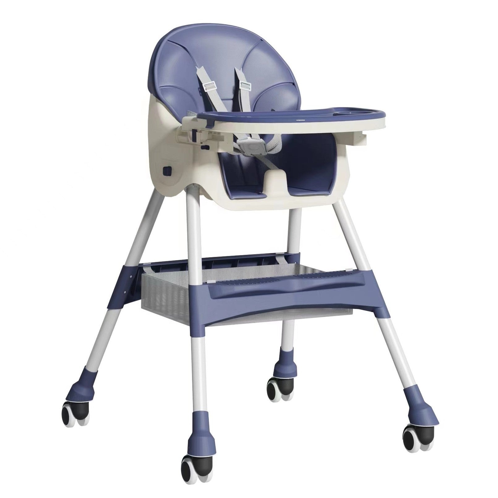 Scaun de Masă Flippy, Telescopic și Pliabil, Albastru - Albastru [ps:5c610741-904f-43f7-ae48-661559c343d7]