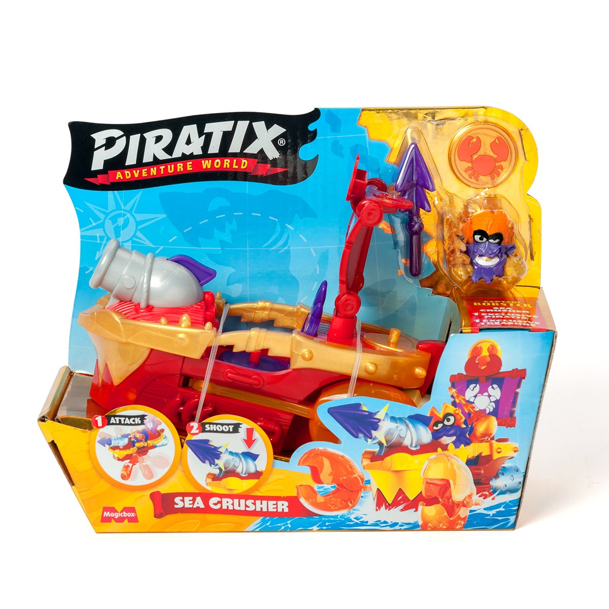 PIRATIX Sea Crusher, set de joaca [ps:93beb0f6-e431-4483-be0a-12554a6a885e]
