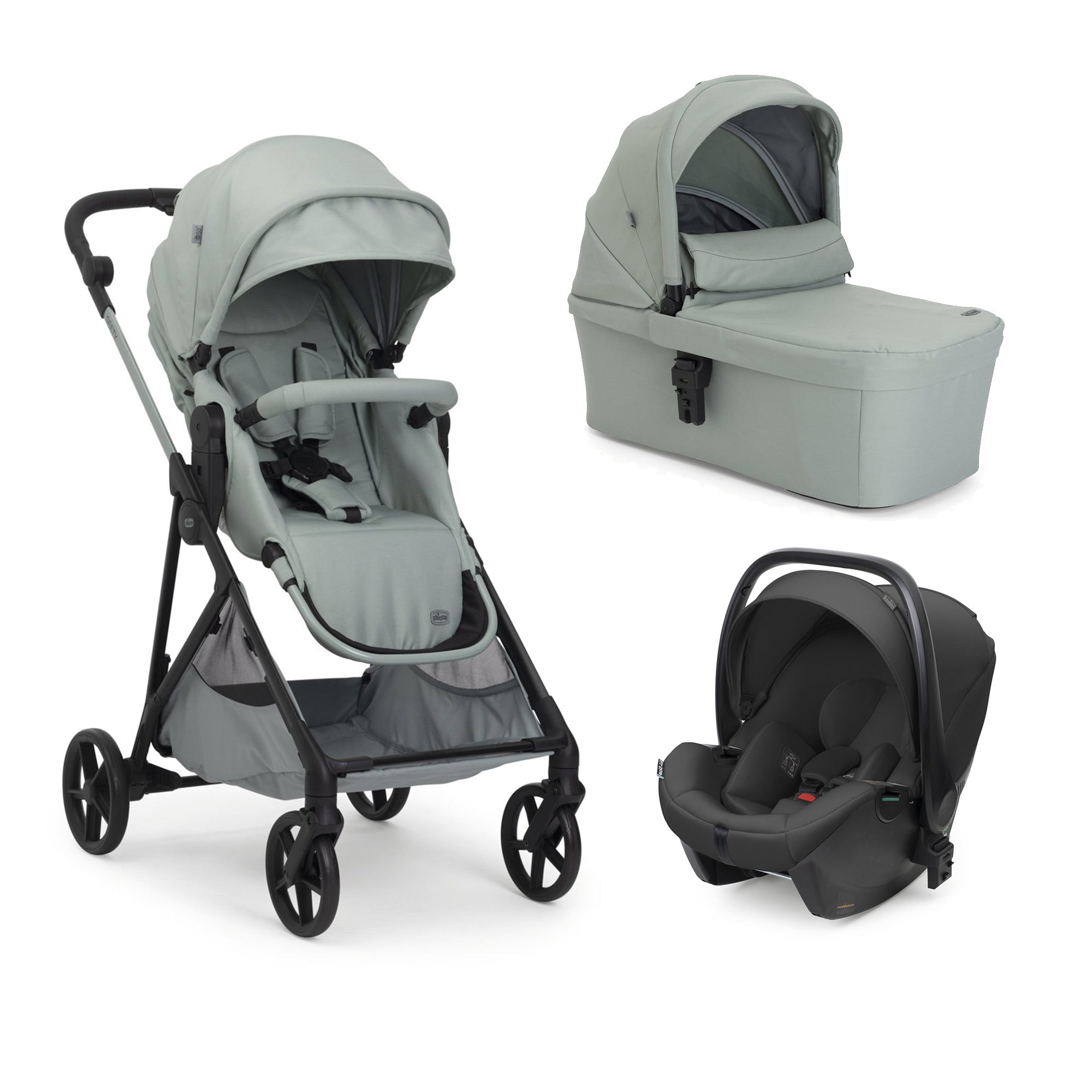 Carucior copii 3 in 1 Chicco Seety, cu scaun auto Kory - Default Title [ps:06396d44-01cf-4cc7-805a-ffc8a1beaae2]
