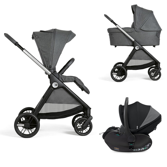 Carucior copii 3 in 1 Chicco Bellagio, Black Satin - Default Title [ps:4764f75b-3068-4a15-b844-7480826095af]